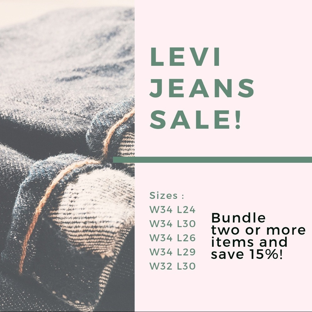 Levi Jeans SALE! 👖
